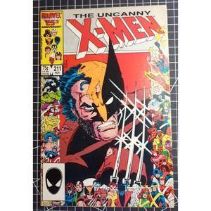Uncanny X-Men  #211 (1986) Marvel 1ST APPEARANCE OF THE MARAUDERS